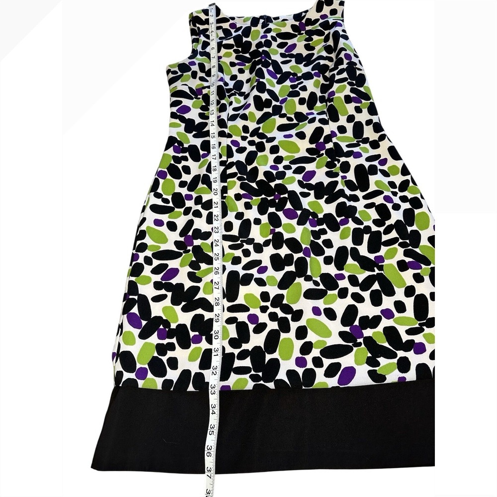 Ronni Nicole Sleeveless Sheath Dress Women's Size 10 Multi Color Knee Length - Picture 7 of 8